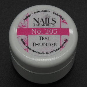 #205 Teal Thunder 5g - NAM24 UV Farbgel